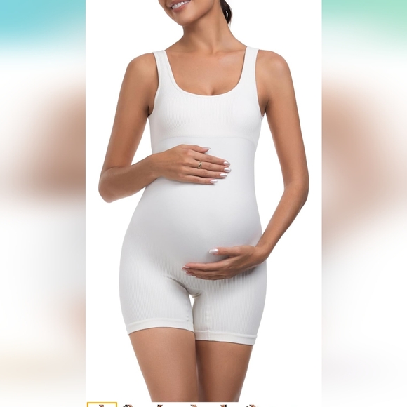 Maternity Seamless bodysuit - Picture 3 of 7